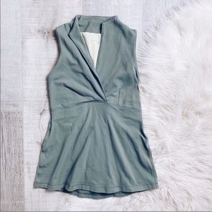 Lululemon Green Athletic Tank Top